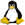 Linux penguin button