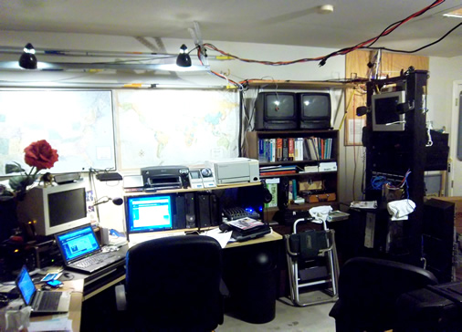 the Man Cave work area (overall shot)